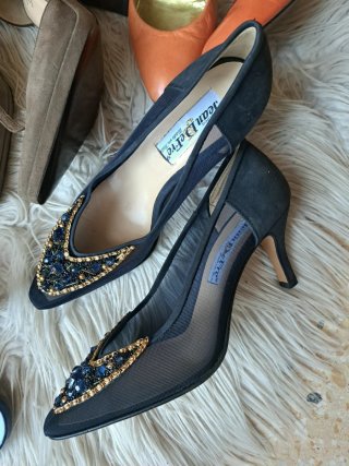 Scarpe Pollini donna pelle vintage  N.37