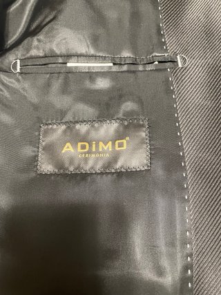 Traje Novio/Ceremonia Negro y Azul