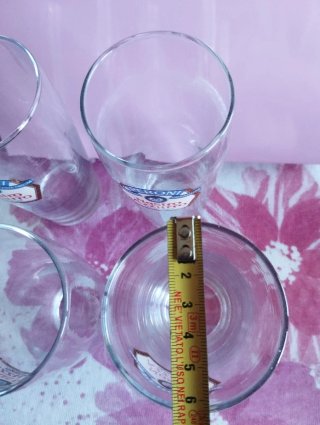 4 bicchieri NASTRO AZZURRO