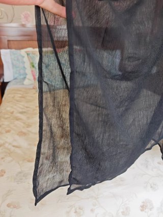 Kimono Sfera negro lentejuelas talla única