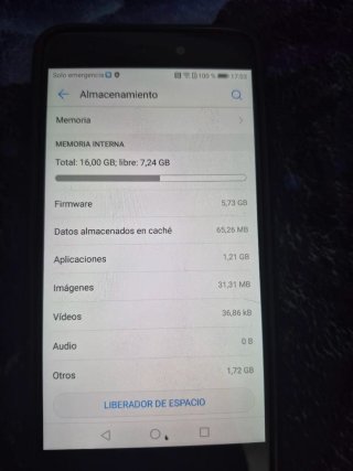 Huawei P8 Lite 2017 Negro