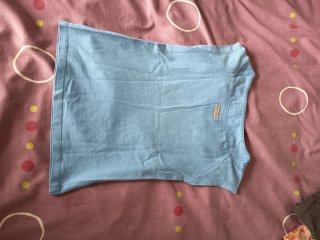 Camiseta azul Trasluz 6 años
