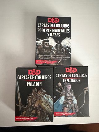 Cartas D&D en Español - Conjuros y Monstruos