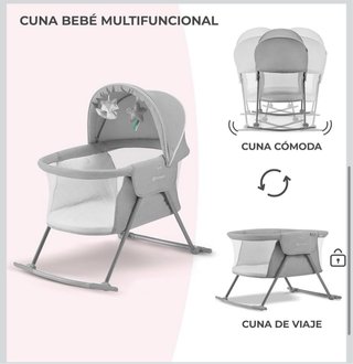 Minicuna bebé plegable con mosquitera