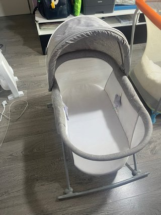 Minicuna bebé plegable con mosquitera