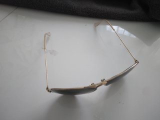 Gafas Ray Ban Aviator Doradas Lentes Verdes