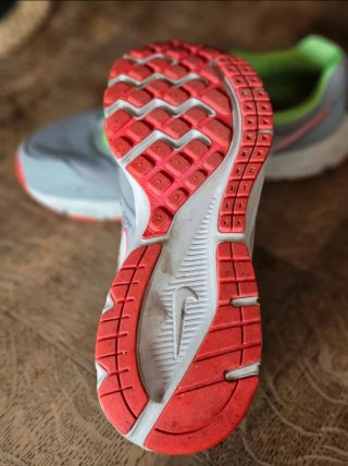 Zapatillas Nike Grises y Verdes