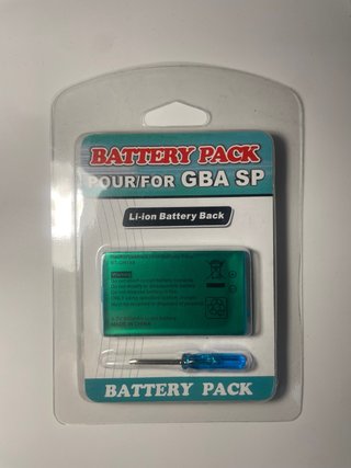 Batteria ricaricabile Li-ion per Game Boy Advance SP