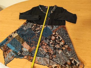 Vestido Coline estampado