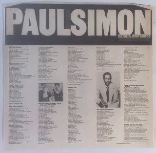 Paul Simon - Hearts And Bones Vinile Irlanda 1983