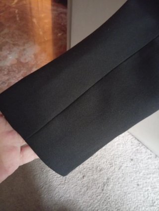 Chaqueta Zara Estilo Napoleón Negra