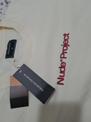 Camiseta IBIZA Nude Project Talla M Beige