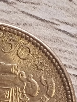 Monedas 2'50 TROQUELADAS