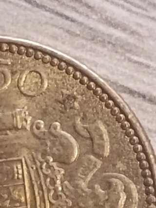 Monedas 2'50 TROQUELADAS