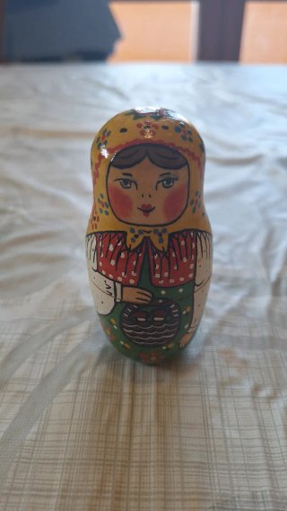 Matrioska Set Bambola Russa vintage originale URSS