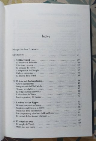 1* edición. El tesoro oculto de los Templarios.