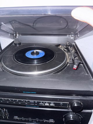 Cadena de música Philips negra