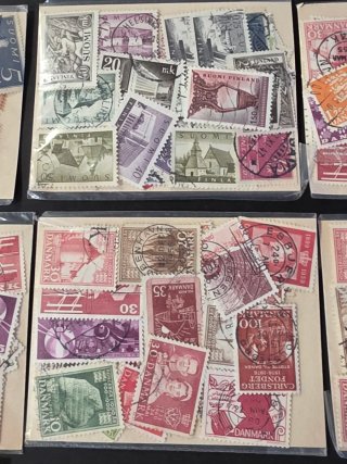 1000 francobolli dei paesi nordici