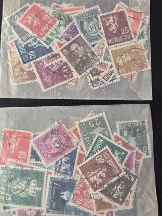 1000 francobolli dei paesi nordici