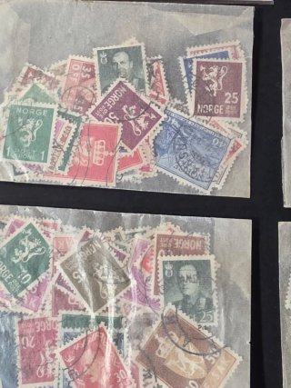 1000 francobolli dei paesi nordici