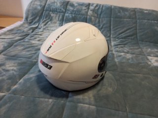Casco Jet MT Blanco Doble Pantalla