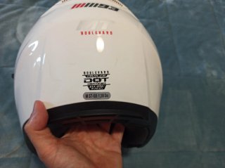 Casco Jet MT Blanco Doble Pantalla