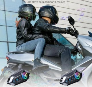 2 INTERCOMUNICADORES PARA MOTO Y12 PRO BLUETOOTH.