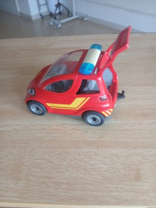 Coche Bomberos Playmobil con Figura