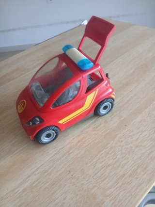 Coche Bomberos Playmobil con Figura