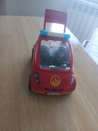 Coche Bomberos Playmobil con Figura