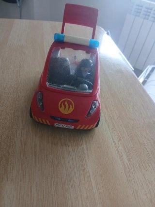 Coche Bomberos Playmobil con Figura