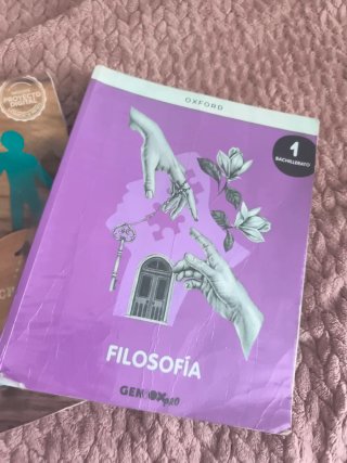 Filosofía 1º Bachillerato. Libro del estudiante...