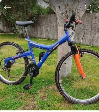Bicicleta 24 Azul de la marca Mérida Dakar