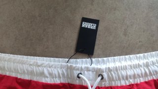 Costume boxer Urban Classics rosso