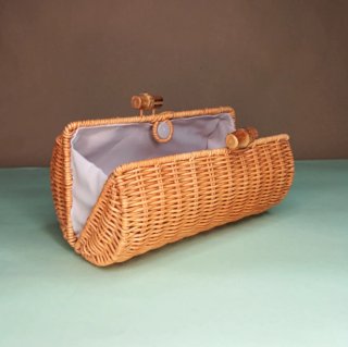 Bolso Clutch  en Ratán de París Studio