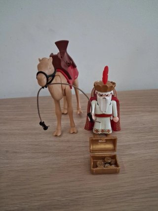 3 Reyes Magos con Camellos Playmobil