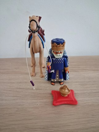 3 Reyes Magos con Camellos Playmobil