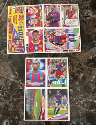 Pack cromos Ronaldinho Balón de Oro
