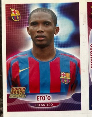 Pack cromos Ronaldinho Balón de Oro
