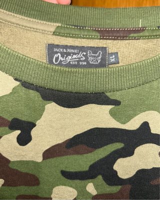 Sudadera Camuflaje Jack & Jones Hombre