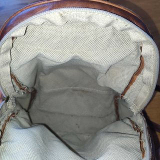 Mochila artesanal cuero Marruecos