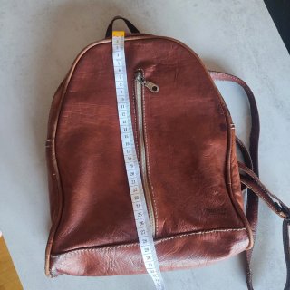 Mochila artesanal cuero Marruecos
