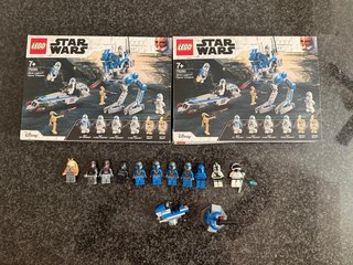 Lego Star Wars 75280 x2 + Minifigure