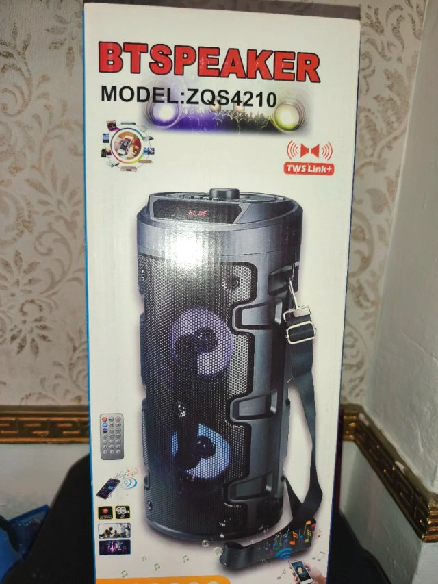 "ENVIO GRATIS" Altavoz BTS ZQS4210 TWS Link+