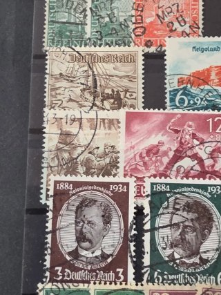 Esclusiva collezione di francobolli tedeschi centenari