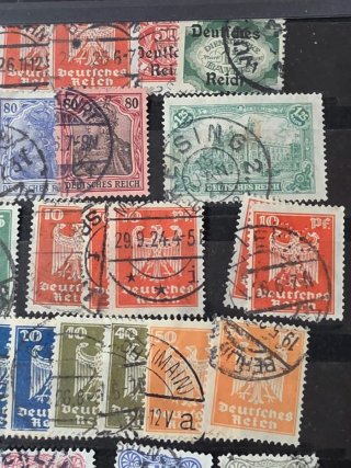 Esclusiva collezione di francobolli tedeschi centenari