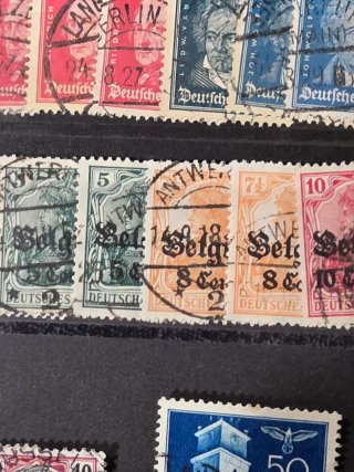 Esclusiva collezione di francobolli tedeschi centenari