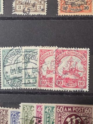 Esclusiva collezione di francobolli tedeschi centenari