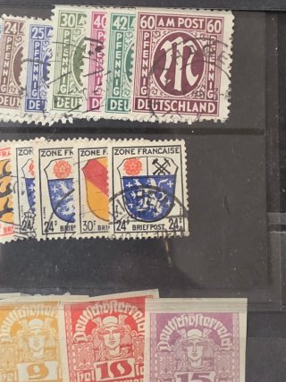 Esclusiva collezione di francobolli tedeschi centenari
