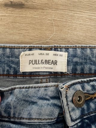 Vaqueros cortos Pull&Bear desgastados